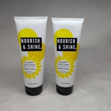 Nourish Shine Incredible Curls Cream For Wavy Curly Elongate Define 8 Oz