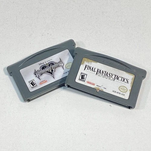 Final Fantasy Tactics Advance & Kingdom Hearts - Game Boy Advance (Tested)