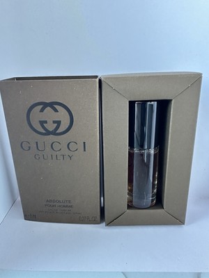 Gucci Guilty Absolute pour Homme 8ml Eau de Parfum EDP Taschenspray Neu