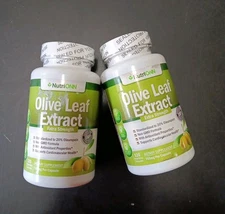Olive Leaf Extract 750 Mg 120 Capsules  Extra Strength Exp 11/2026 (2pk)