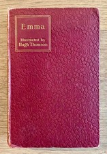 Emma by Jane Austen 1901 Reprint Illustrated Hard Cover Scarce 