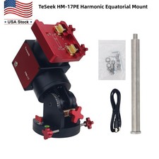 TeSeek HM-17PE Harmonic Equatorial Mount EQ Mount 18KG Load for Telescopes #USA