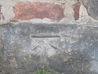 Foto 6x4 Ordnance Survey Schnittmarke Tattenhall Dies finden Sie auf der RO C2016