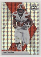 2020 Panini Mosaic Mosaic Prizm Nick Chubb #53 8k4