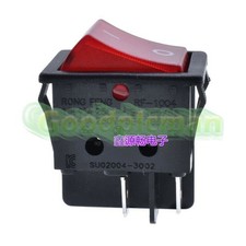 2pc Rocker Switch Red Light 4 Pins 2 Positions 16A 250VAC RF-1004
