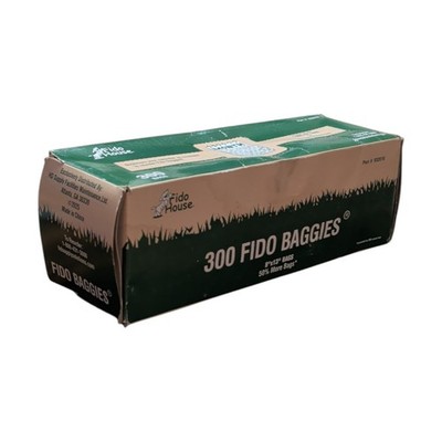 300 FIDO BAGGIES 8 X 13 BAGS 50% More Bags Fido House
