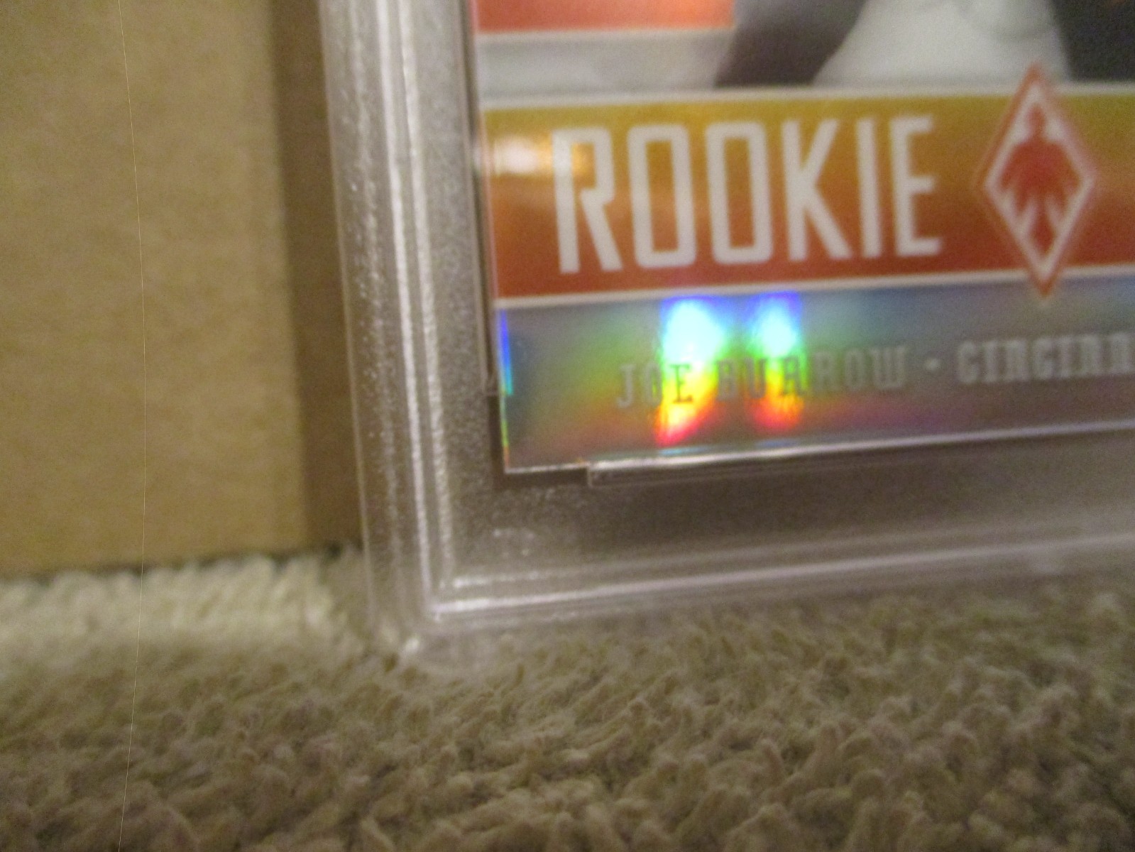 2020 PANINI PHOENIX JOE BURROW ROOKIE RISING #RR-1 ROOKIE RC PSA 10 GEM MINT view 7