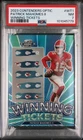 2023 PANINI CONTENDERS OPTIC WINNING TICKETS #WT1 PATRICK MAHOMES II PSA 7