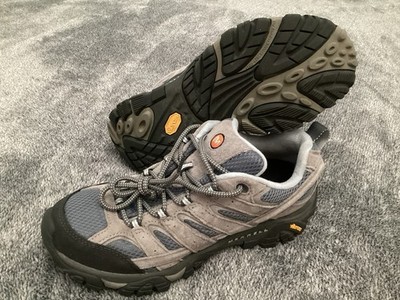 Merrell women s Size 10 Moab 3 Hiking Shoe, Smoke Blue and Gray