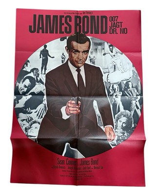JAMES BOND - DR. NO (1962) - GERMAN FILM POSTER.