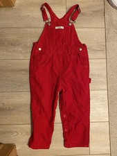 Vintage Baby Gap Red Corduroy Overalls Toddler 3XL 3 Years 3T