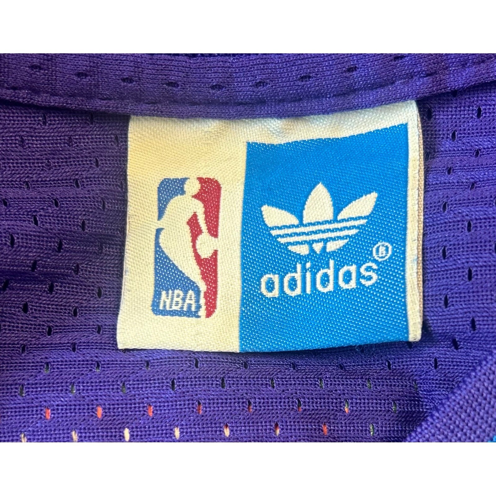 Adidas NBA Utah Jazz Karl Malone #32 Jersey Hardwood Classics Purple Size  Large thumbnail 2