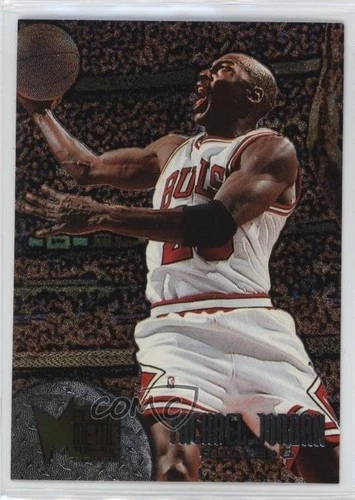1995-96 Fleer Metal Michael Jordan #13 HOF 00m9