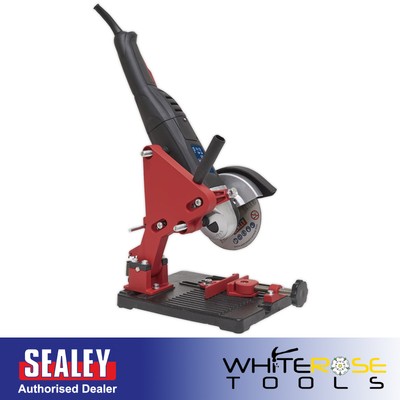 Sealey Winkelschleiferständer mit Gusseisenfuß Vertikalfräser 100 mm 115 mm 125 mm