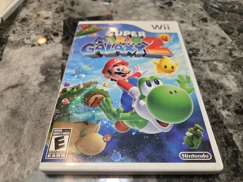 New ListingSuper Mario Galaxy 2 (Nintendo Wii, 2010) Tested Complete CIB with Inserts