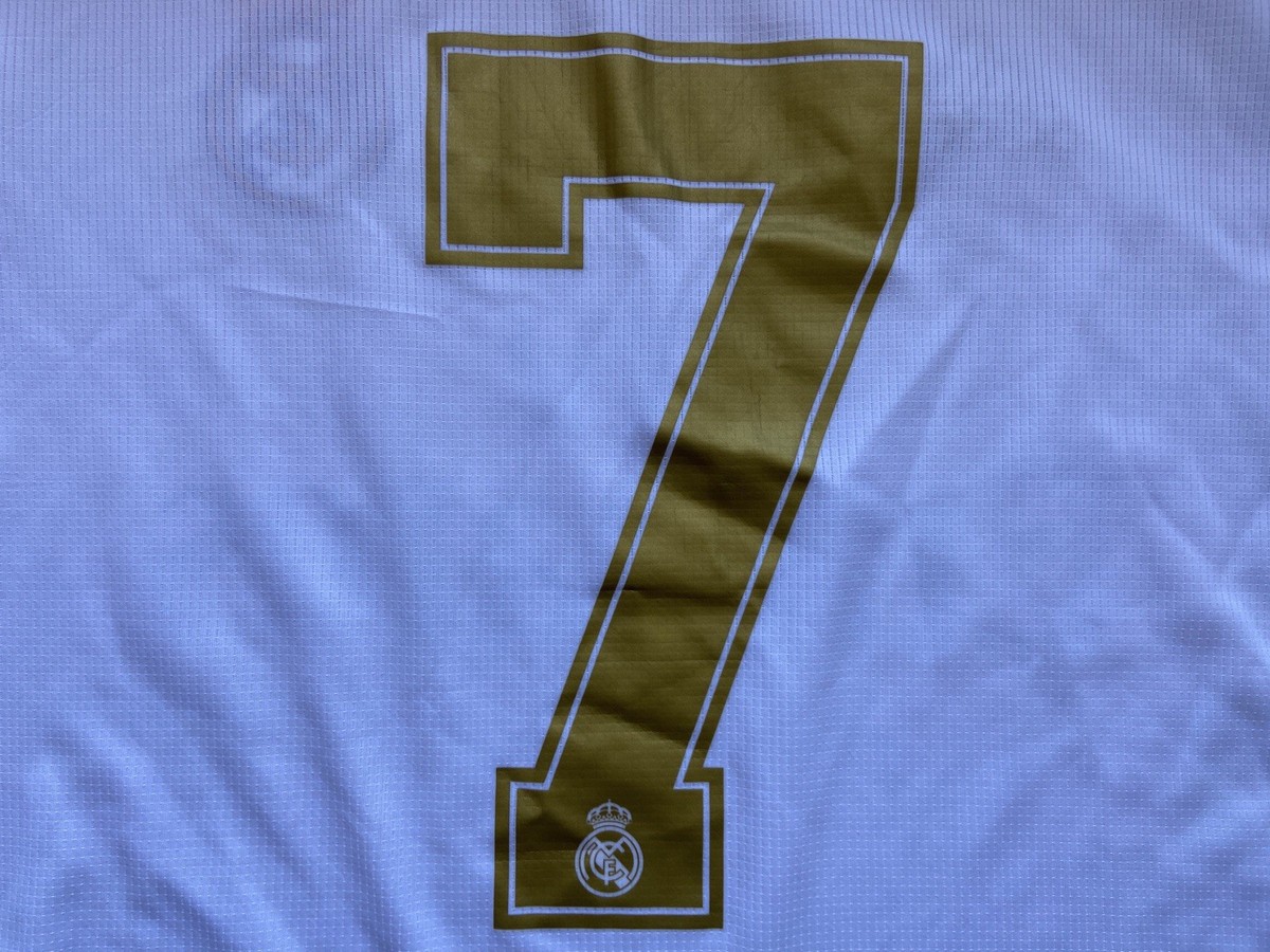 REAL MADRID 2019 2020 HOME SHIRT JERSEY ADIDAS DW4433 sz S MEN #7