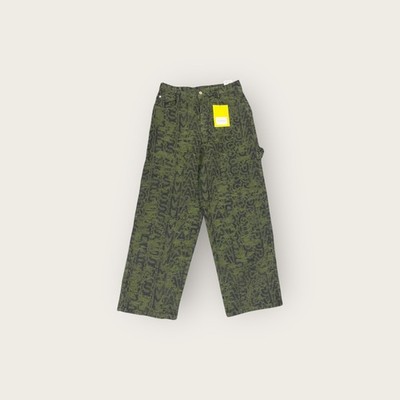 Marc Jacobs Jeans 24 Dunkelgrün Schwarz Tailliert Damen Denim XS
