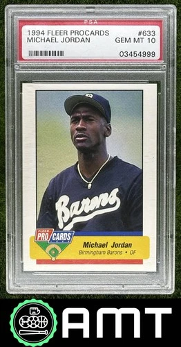 Jordan 1994 Fleer Jordan #633A Rookie