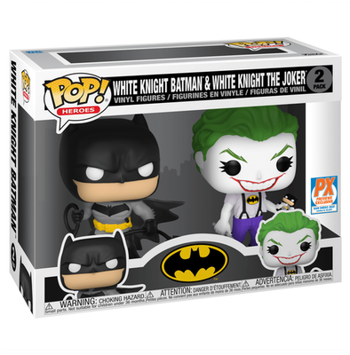 Funko POP! Heroes #56117 White Knight Batman & White Knight The