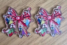 Disney Princes And Princesses Bow Flatbacks