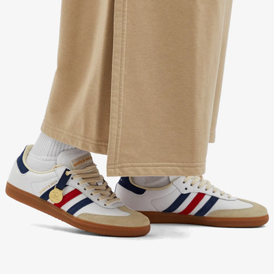 adidas Samba OG Sporty & Rich Herren Sneaker Weiß Leder Schuhe IH8338 EU 42 NEU