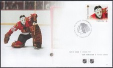 TONY ESPOSITO = GRANDS GARDIENS CANADIENS, HOCKEY, officiel FDC Canada 2015 #2868