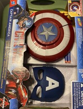 Rare Nerf captain america civil war Shield Blaster  mask Nerf Gun Combat Gear