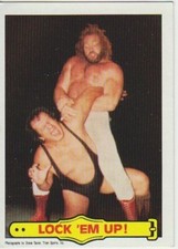 Big John Studd & Chief Jay Strongbow, 1985 Topps WWF Pro Wrestling Stars #23