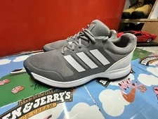 Adidas Tech Response SL Grey White Mens Wide Spikeless Golf Shoes Size 10.5