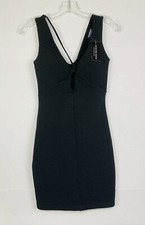 Fashion Nova Lose My Breath Black Dress Cocktail Party Size S