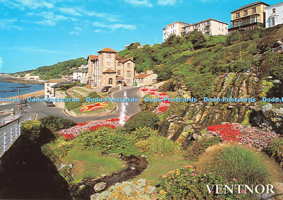 D082163 Ventnor. Isle of Wight. Shore Hill and Cascade Gardens. J. Salmon. Kamera