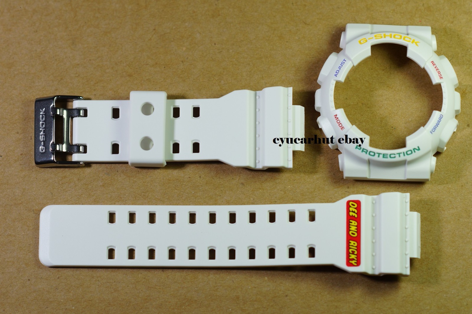 dee and ricky g shock white