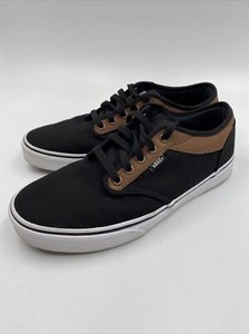vans canvas leather