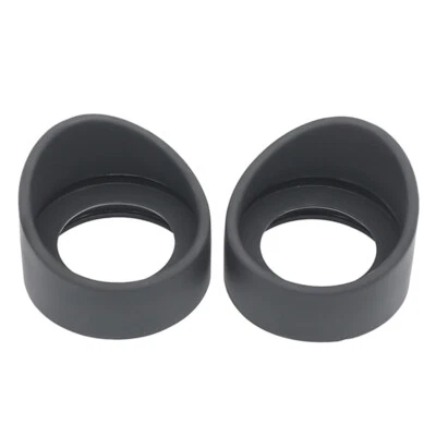 MARKENLOS Paar 32-35 mm Gummi Augenmuscheln Stereomikroskop Teleskop Okular Augenschützer