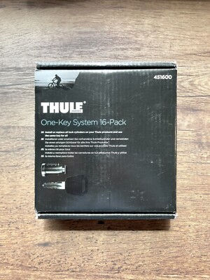 Thule One-Key System Lock Cylinders Set (Pack of 16) BRAND NEW Free  Shipping!