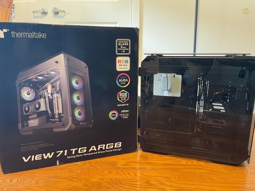 Thermaltake Core V71 Tempered Glass Edition E-ATX Full Tower Computer ...