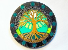 2015 23rd Psalm - Auf Gr ner Aue -Nickel  Green Finish- New Unactivated Geocoin