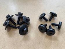 FIT SKODA ENGINE UNDER COVER TRAY TAPPER SPLASH GUARD TORX SCREW WASHER CLIPS