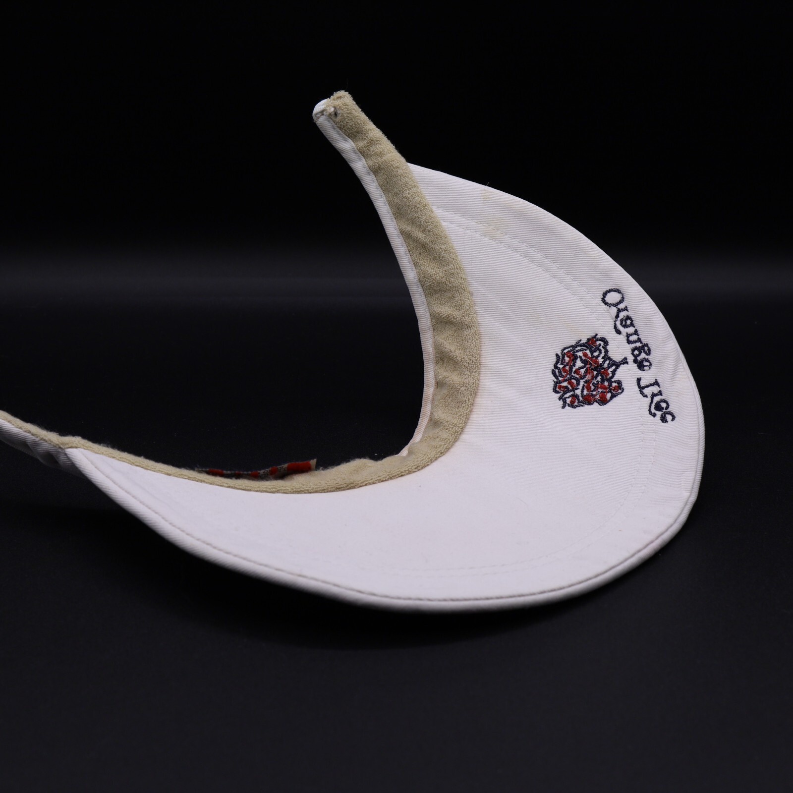 Orange Tree Visor Hat Cap Strap Back White Baseba… - image 9