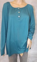 ★ Ulla Popken ★ 42+ 42/44 T-Shirt Shirt Langarm Shirttunika Tunika Longsleeve