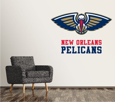 New Orleans Pelicans Wall Decal La Basketball Nba Art Sticker Vinyl Large Sr137 Ebay