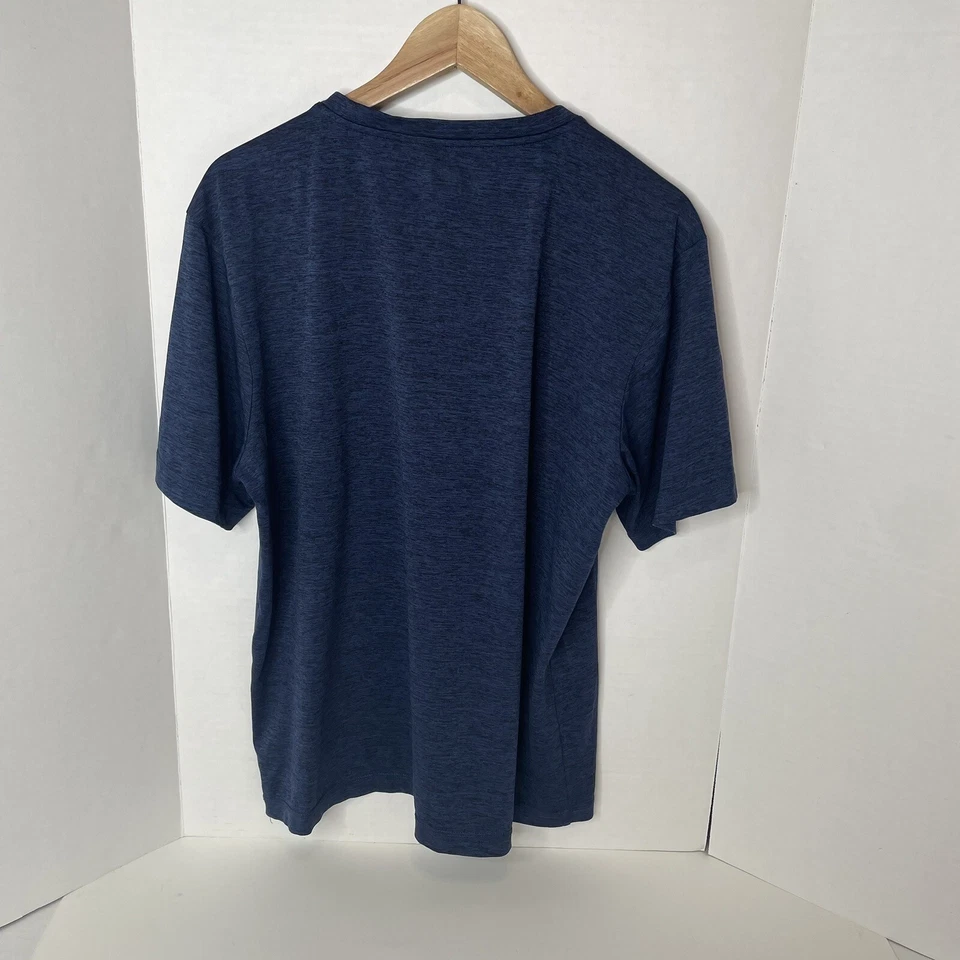 Camisa New Orleans Pelicans Majestic Cool Base, Grande, Azul, Anthony Davis #23 Foto 3 de 4