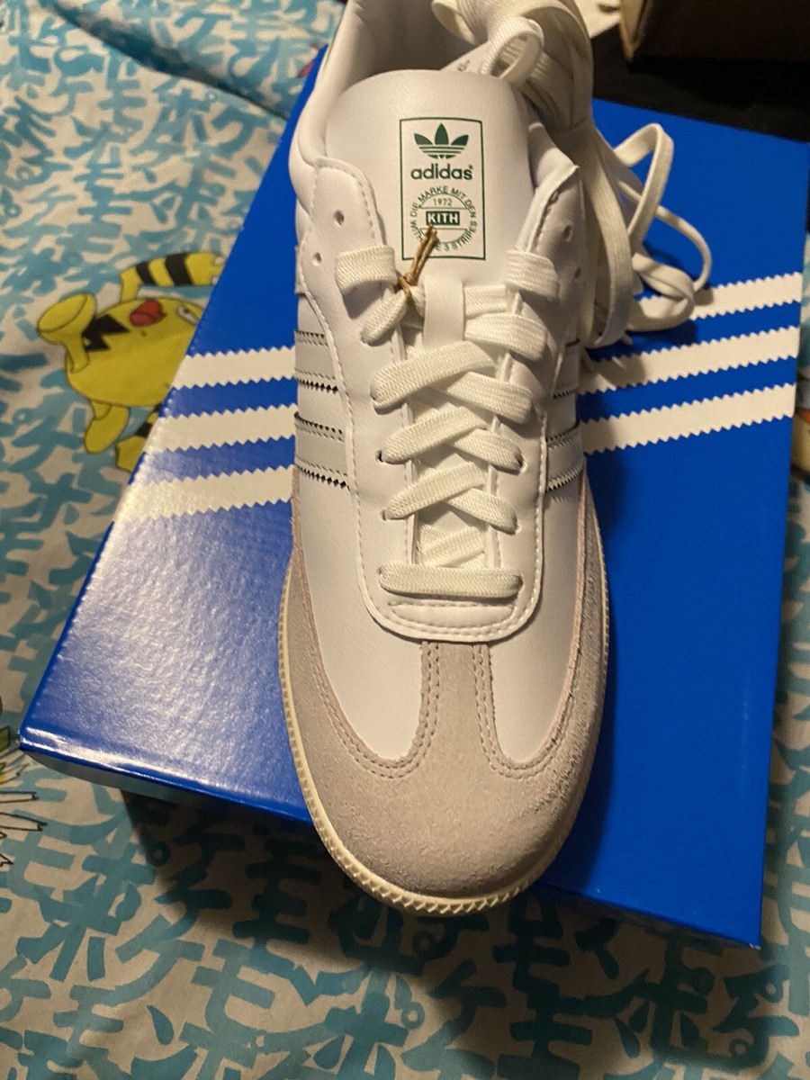 Kith adidas Samba Golf White Green 2023 Size 9.5 In Hand  display picture 1