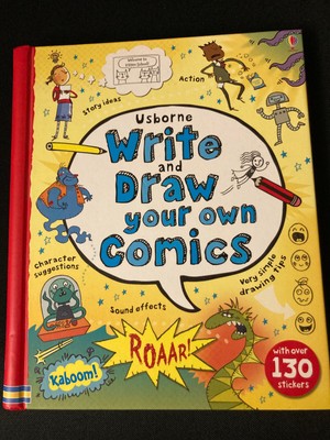 Louie Stowell, Write and Draw your own Comics, auf Englisch selbst gestalten