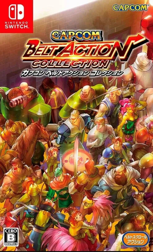 4976219099042 Capcom Belt Action Collection Nintendo Switch Nuovo Gioco in Ingle