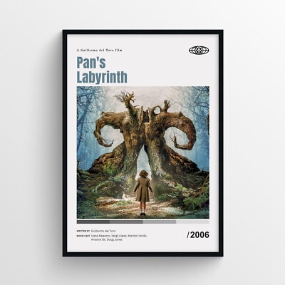 Pan's Labyrinth Movie Poster Print, Wall Art - Unframed