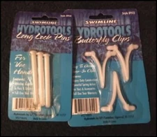 Hydrotools Lock Pins for Pool Vacuum Head to Pole Attachment & Butterfly Clips