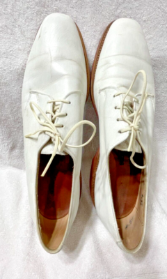 Allen Edmonds Dress Shoes White Lace-up Mens 11A VGUC #16207 | eBay