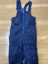 Swisstech Snow Bib Unisex Kids XS Blue Boys Girls Ski Snowboard Winter Outerwear