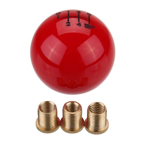 Universal 6 Speed Round Ball Gear Shift Knob Short Throw Shifter Lever - Picture 13 of 13